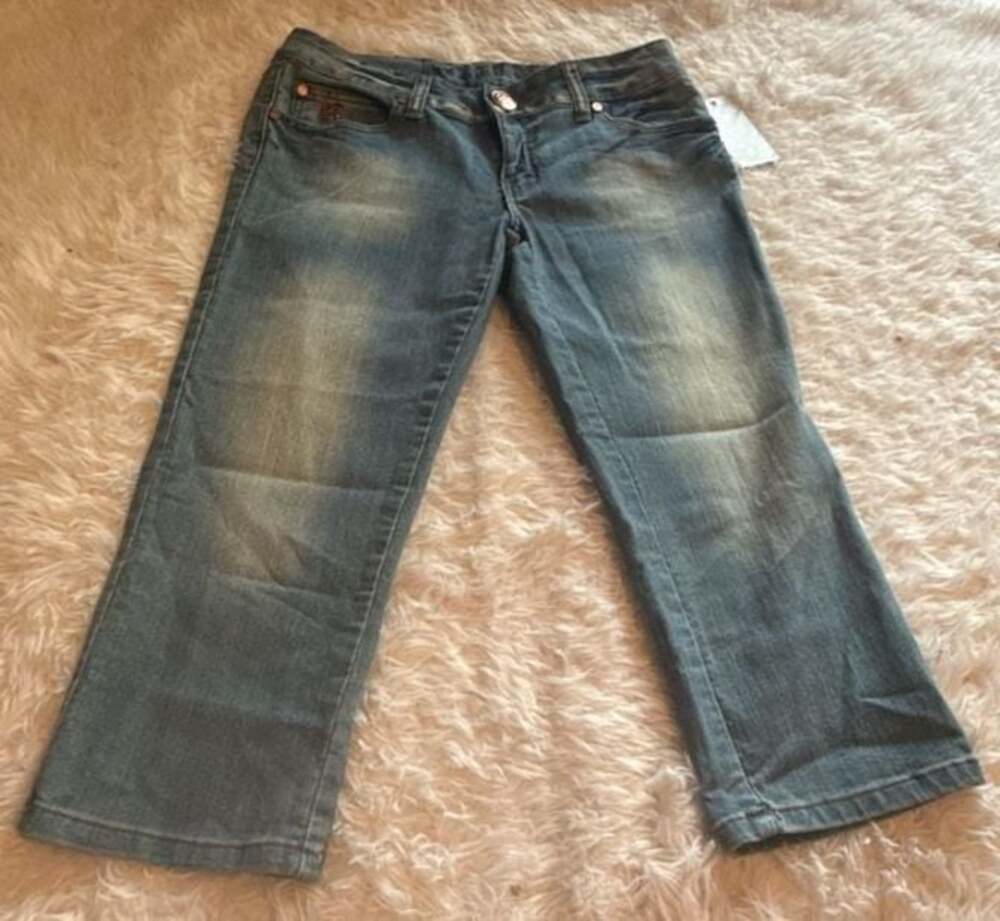 Rocawear Women's‎ Embroidered Studded Compass Detail Jeans